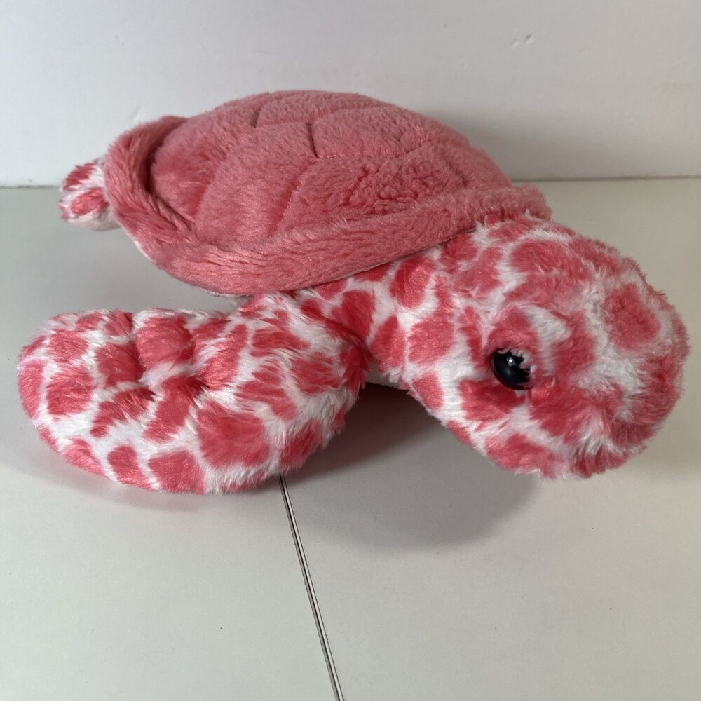Aurora World Destination Nation Pink Turtle Plush 12"